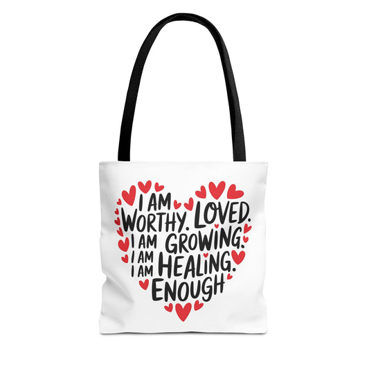 I Am Enough Affirmation Tote Bag