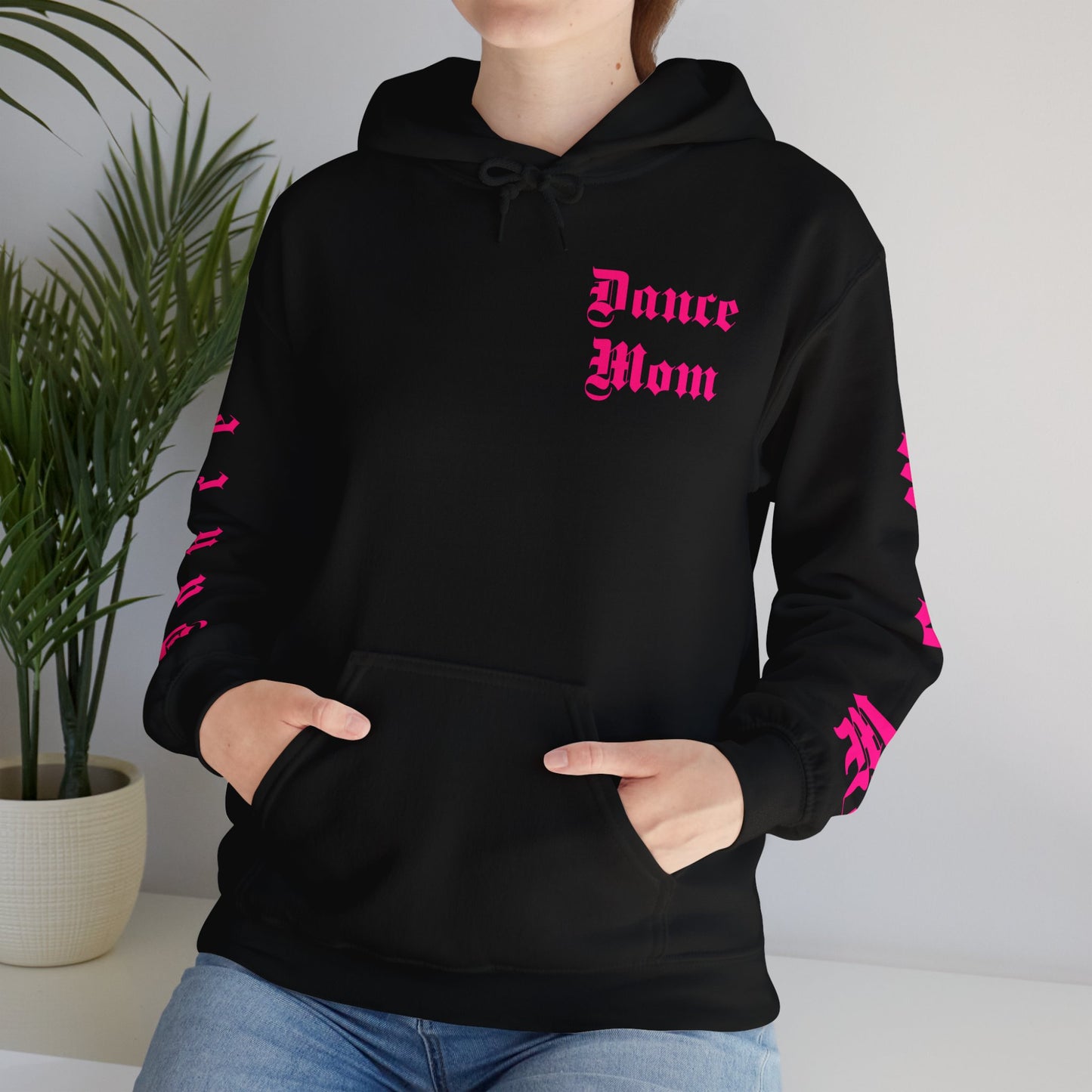 Dance Mom Hooded Sweatshirt - She's Groovin' Like Me Design