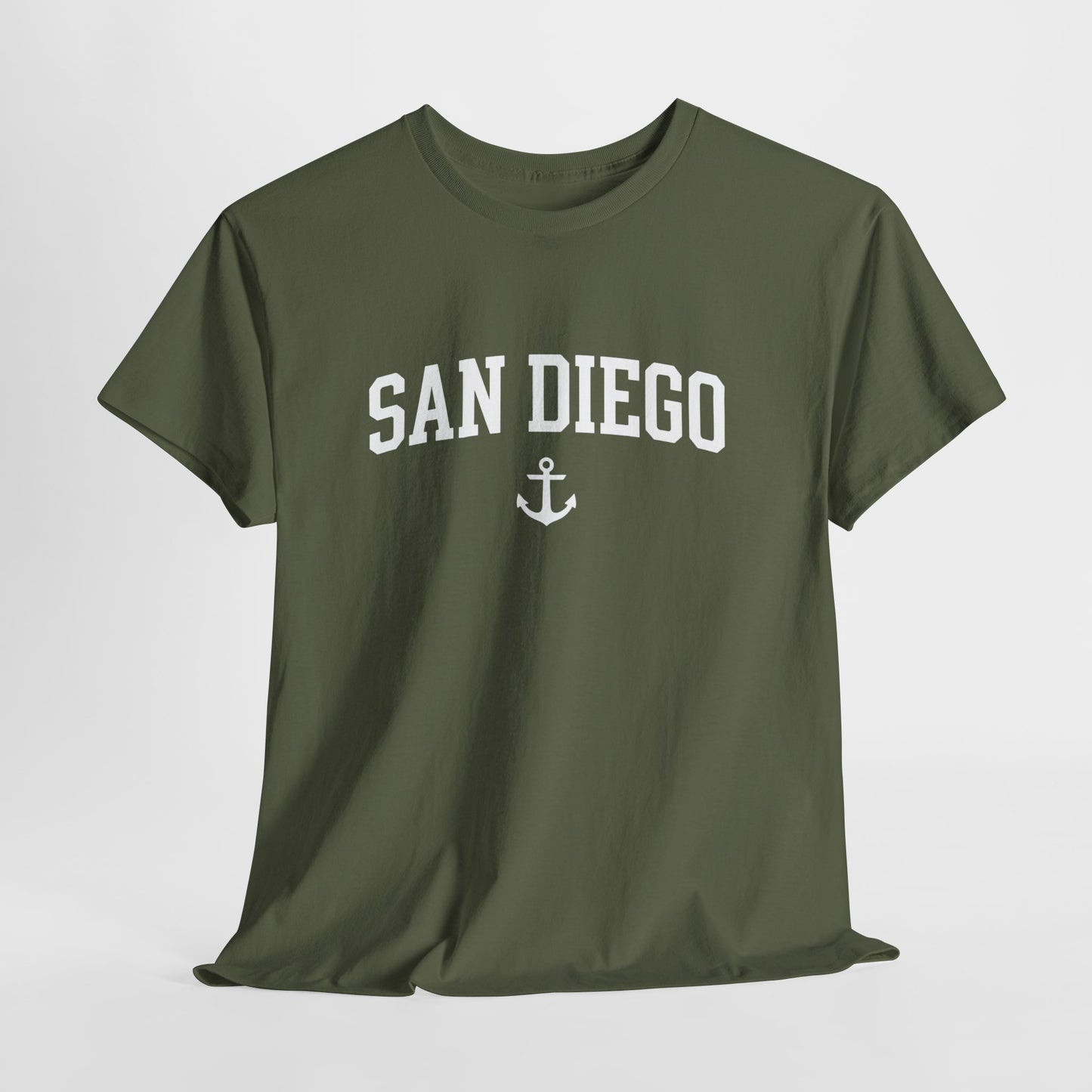 Maritime Heritage: San Diego Anchor Premium Boxy Tee