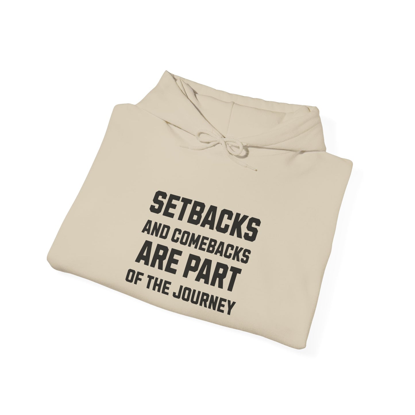 Never Give Up Motivational Hoodie