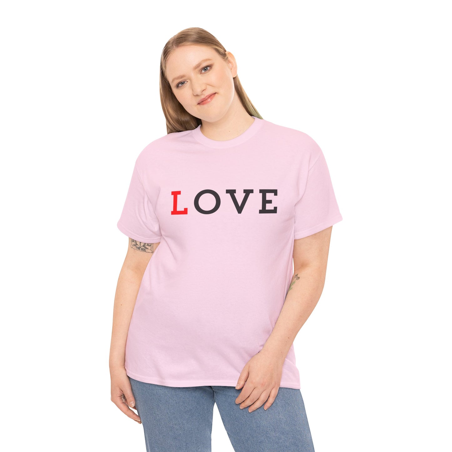 Love Message Graphic Tee