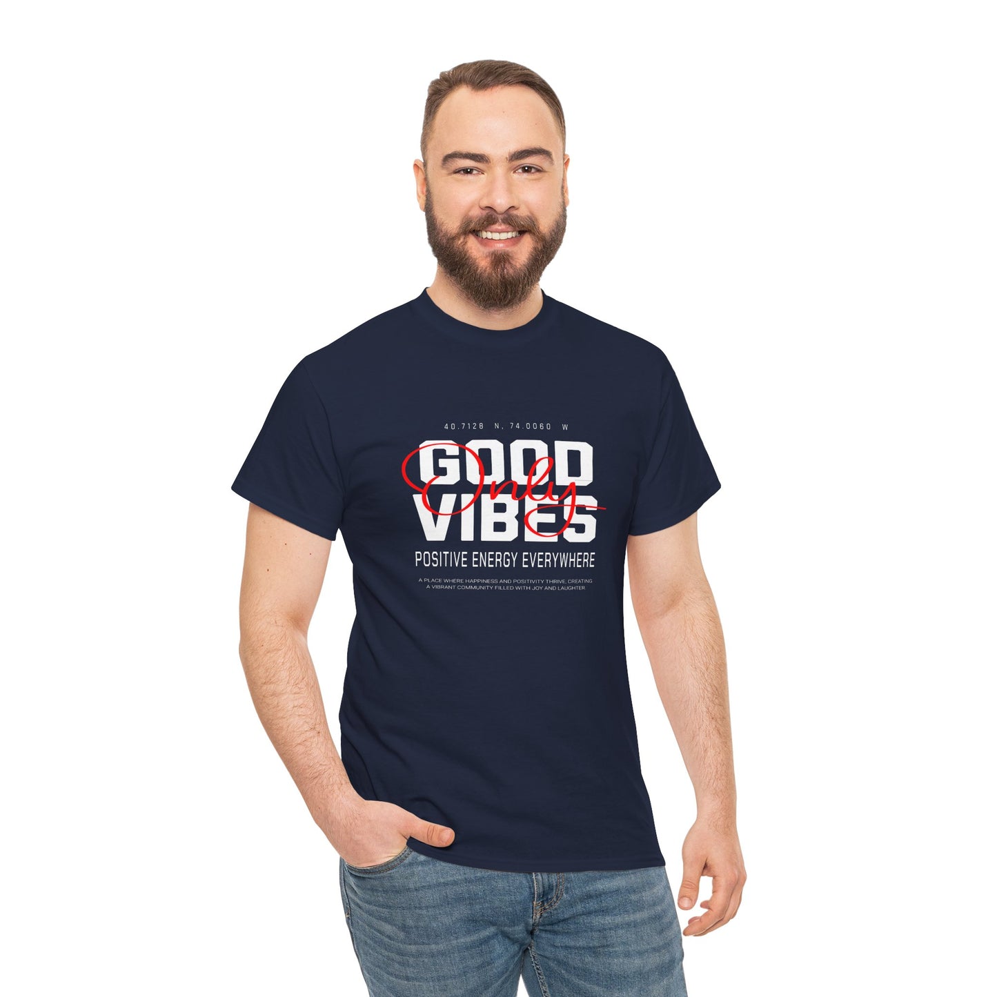 NYC Good Vibes Tee – Positive Energy