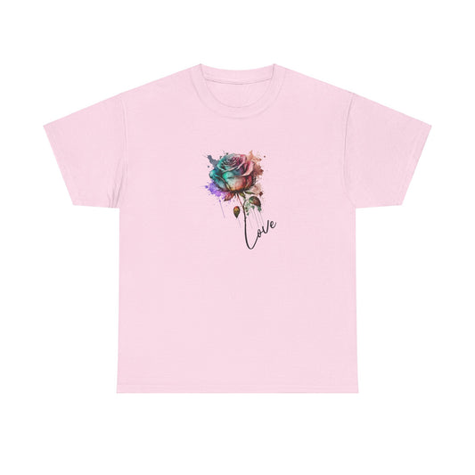 Rose Unisex Heavy Cotton Tee