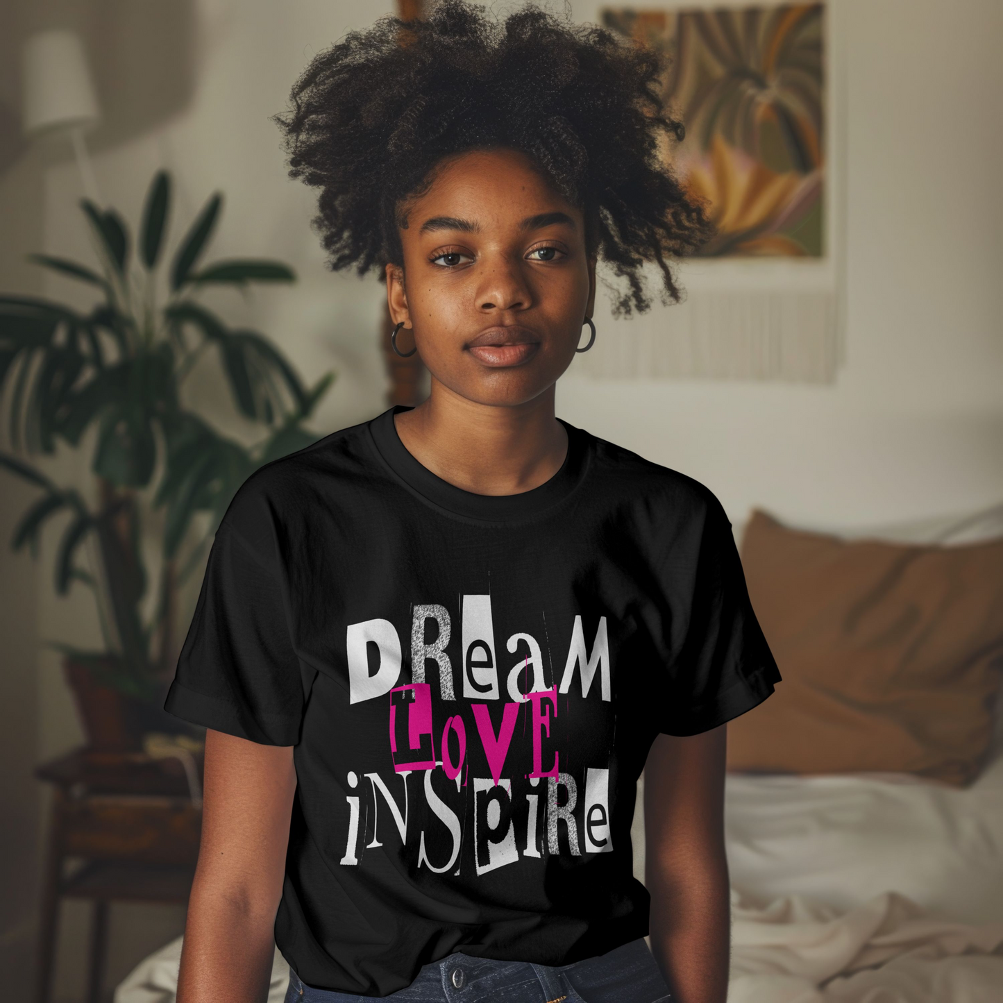 Dream Love Inspire Unisex Heavy Cotton Tee